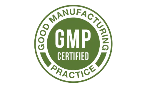 Sync supplement  - Good Manufacturing Practice - certified - logo