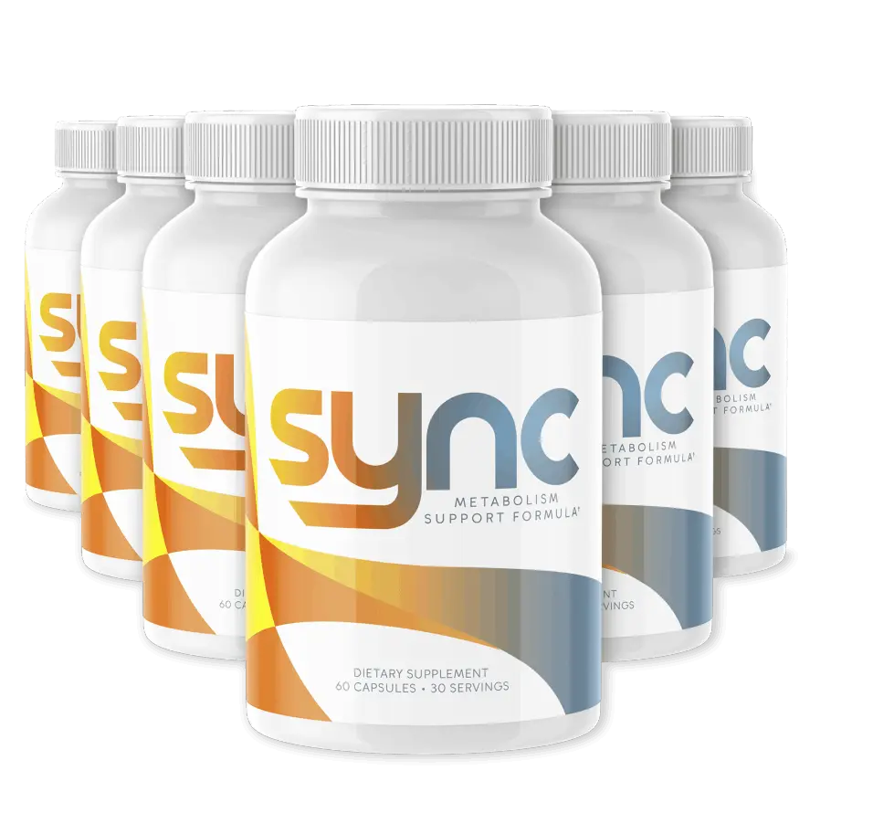 Sync supplement - six - bottles - image